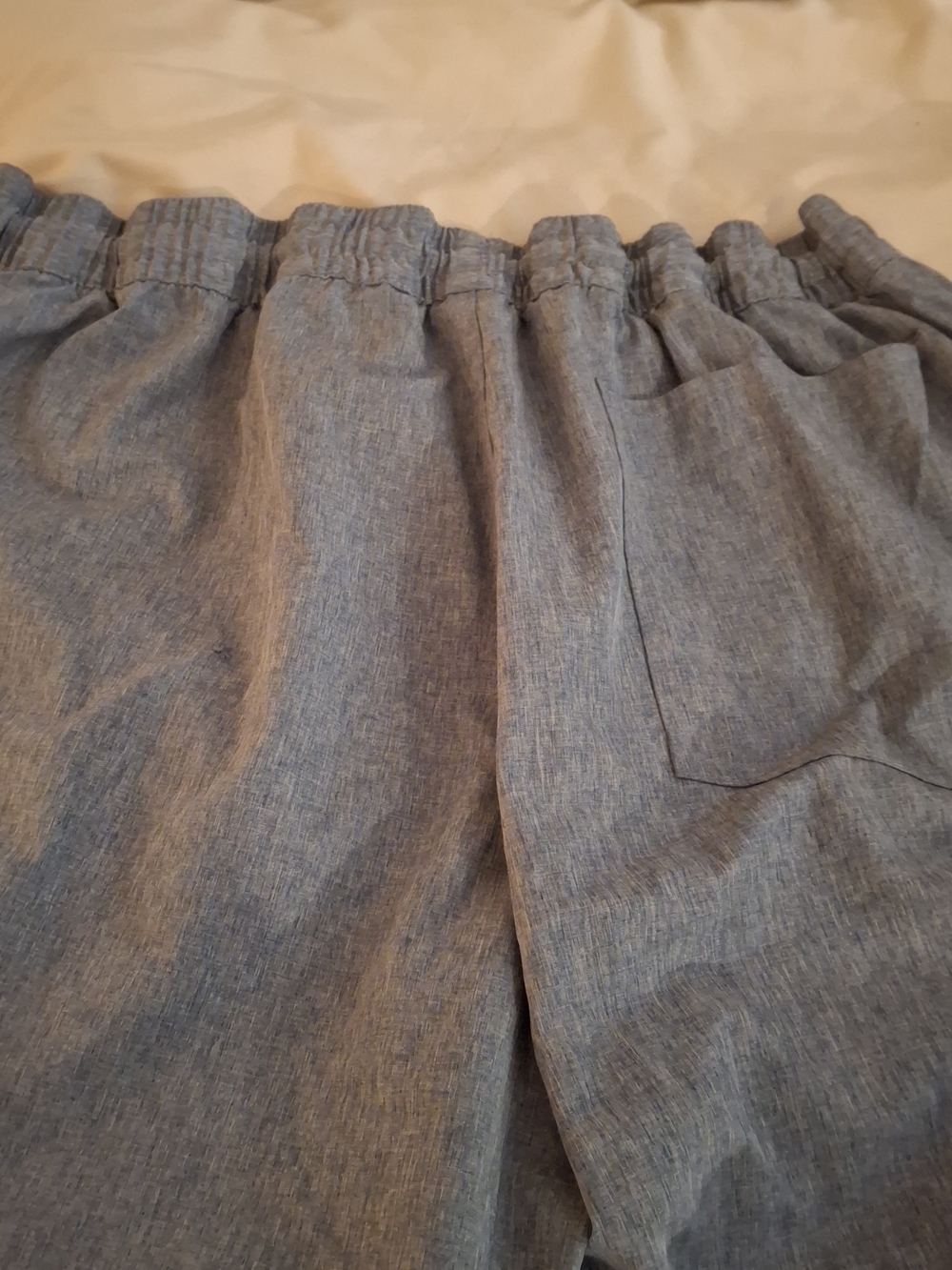 George Women's Blue Heathered Casual Shorts - Picture 9 of 9